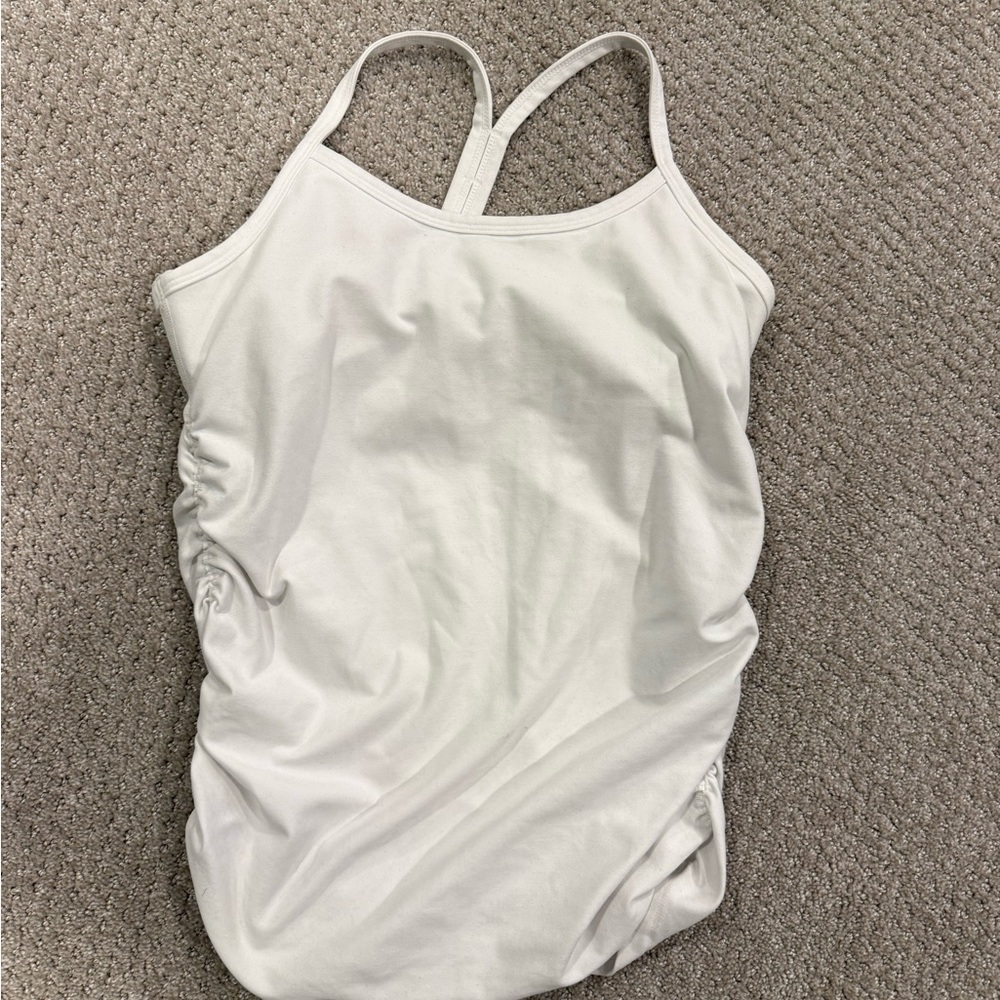 Beyond the Bump White Maternity Tank